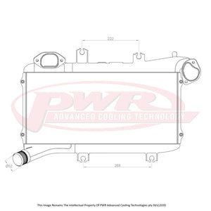 Elite Series Billet Intercooler (Toyota Landcruiser 70 Series V8 Diesel 2007+) I