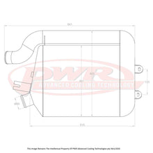 Load image into Gallery viewer, 55mm Intercooler (Ford Falcon BA 6cyl Turbo 02-04)