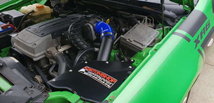 Ford FG Series 2 XR6 Cold Air Induction Kit/Pod Filter, 75MM
