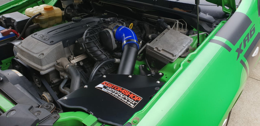 Ford Fgx XR6 Cold Air Induction Kit, 75MM